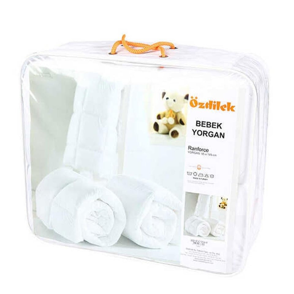 Özdilek Beyaz Bebe Yorgan 