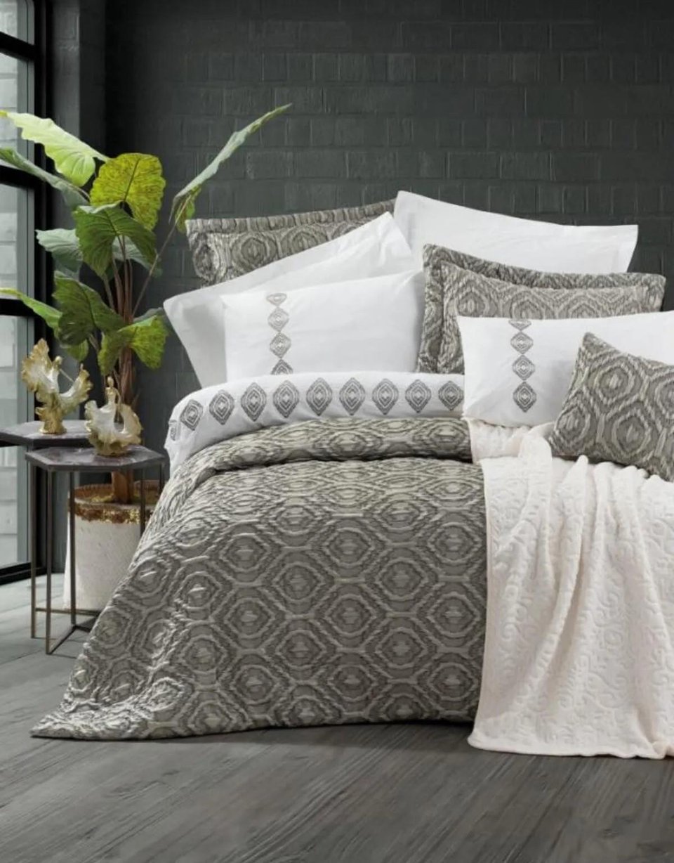 COTTON BOX ORENDA BEJ PLATINIUM 11 PARÇA ÇEYİZ SETİ