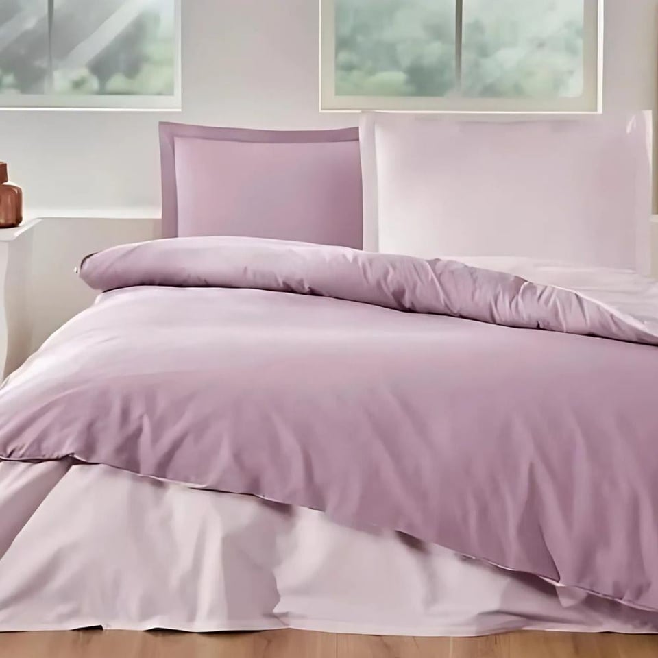 Özdilek Colourist Rose-Pudra Çift Kişilik Pike Takımı