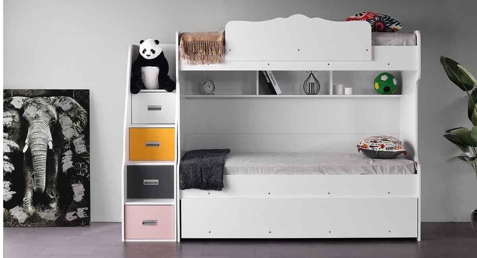 Merdivenli Yavrulu Ranza Renkli