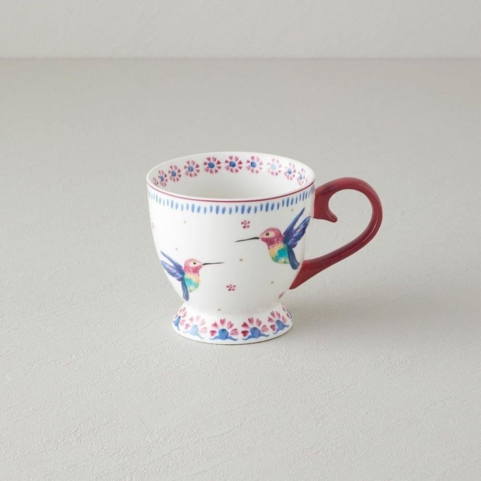 Englısh Home Carnival Sparrow Kupa 460 ml Fuşya