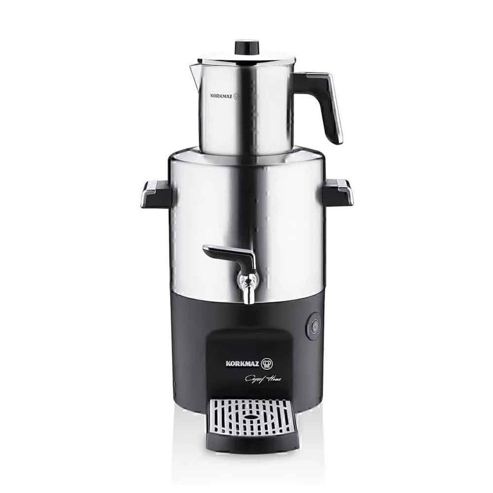 Korkmaz A844 Çayşef Home Semaver Inox/Satin