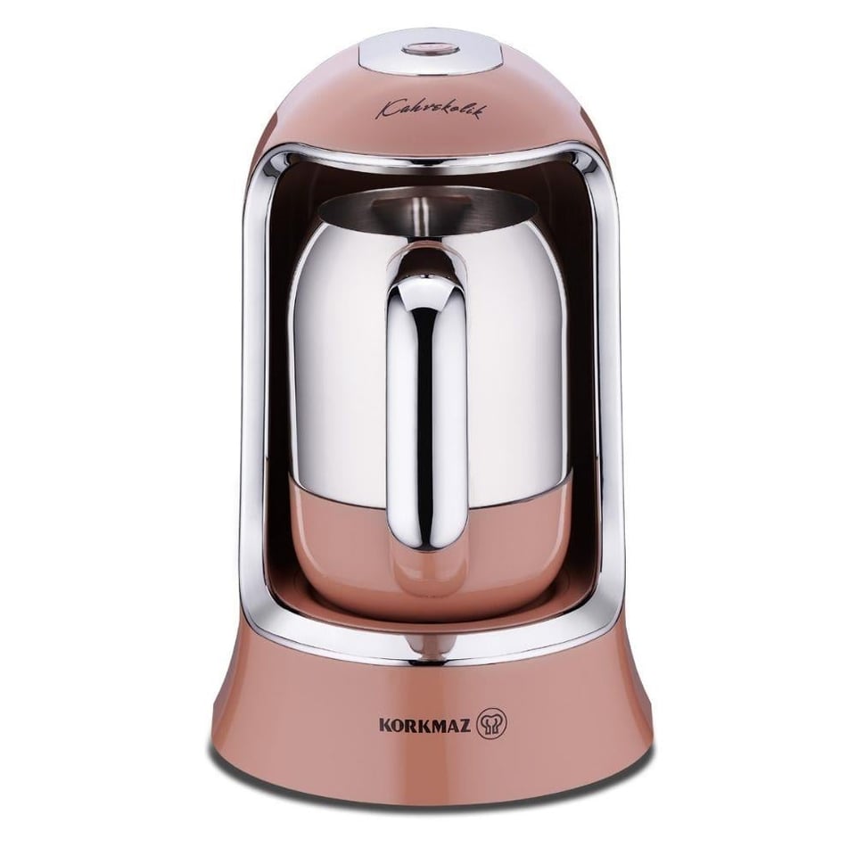 Korkmaz A860-17 Kahvekolik Otomotik Kahve Makinesi Mocha/Krom