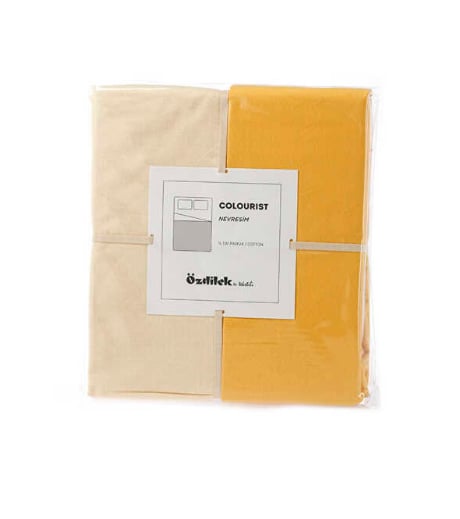 Özdilek Rf Kıng Sarı-A.Sarı Colourıst Nevresım 8697353567544