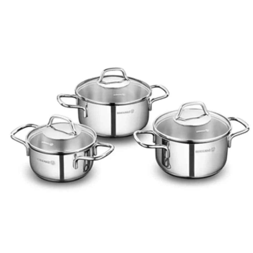 Korkmaz A1650 Perla Juinior 6 Parça Tencere Seti