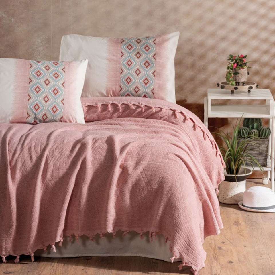 COTTON BOX JAKARLI PAPINA PİKE TAKIMI ÇK PUDRA