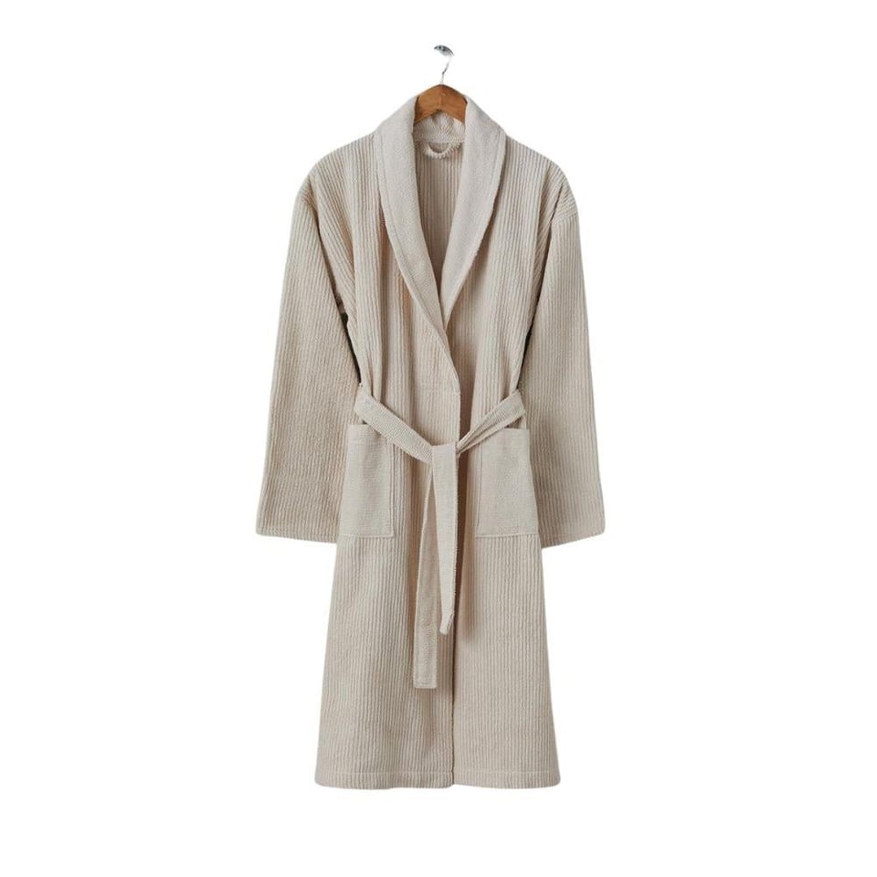 Englısh Home Summer Bej Pamuklu Bornoz L-XL