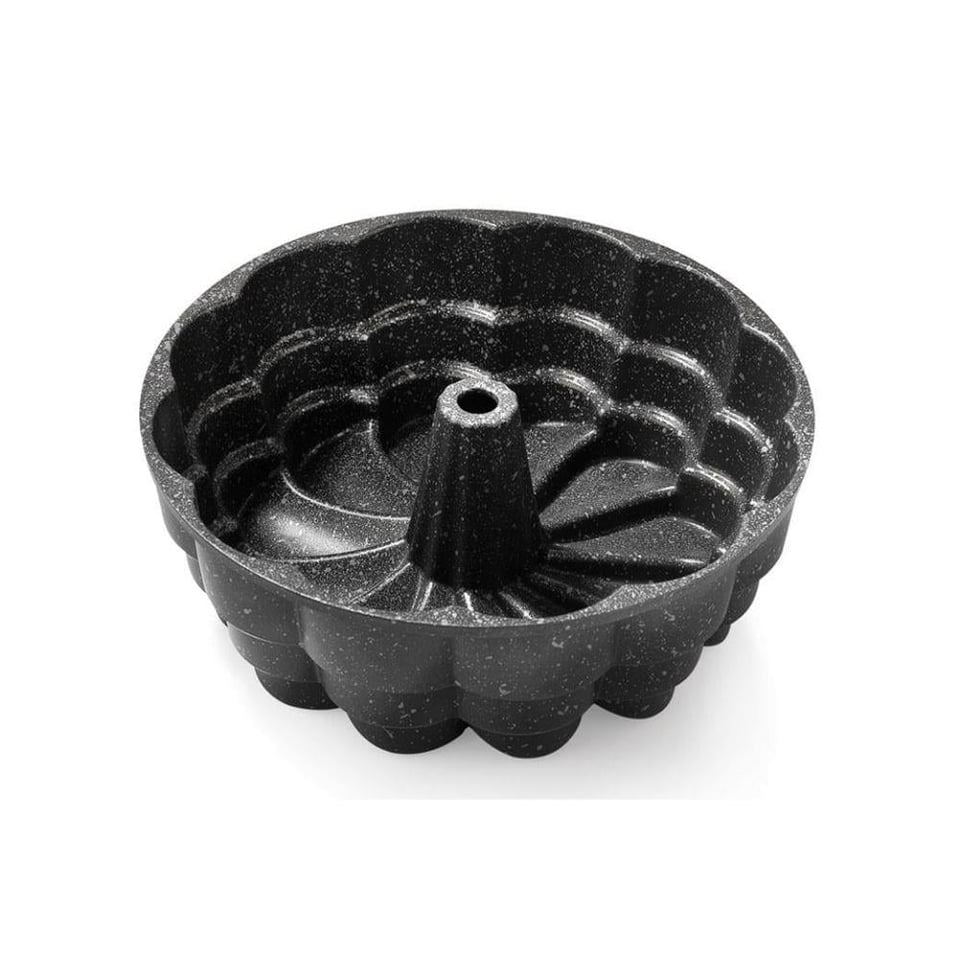 Schafer 1S0450-23001-SIY03 Black Stone Frame Döküm Kek Kalıbı 1 Parça-Siyah