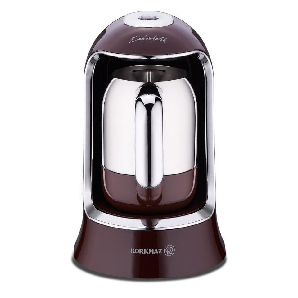 Korkmaz A860-18 Kahvekolik Otomotik Kahve Makinesi Robusta/Krom