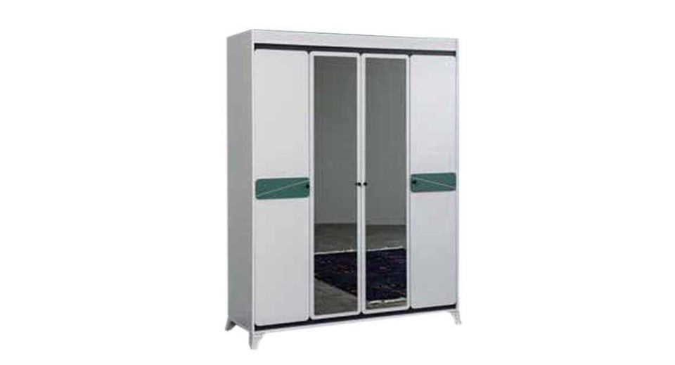 DM393 Paten 4 Kapılı Gardırop