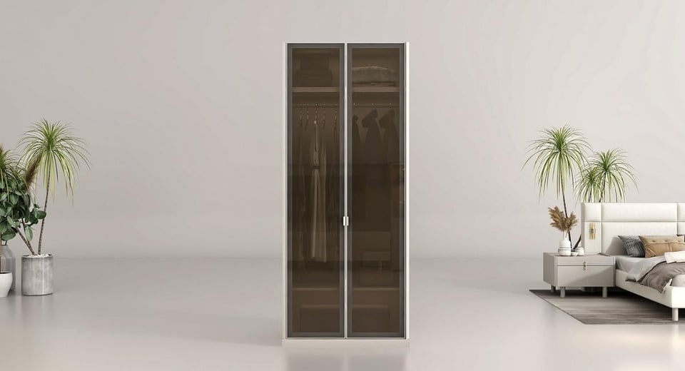 Renata 2 Kapaklı Alüminyum Dolap