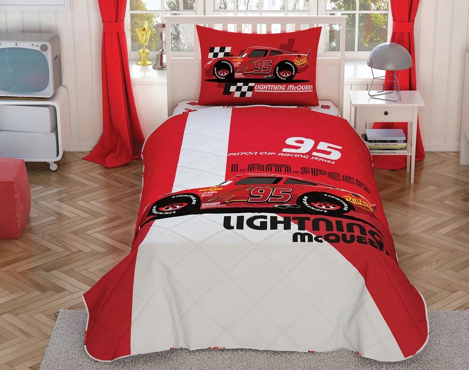 TAÇ LISANSLI BRF DH CARS SPEED YORGAN SETI 