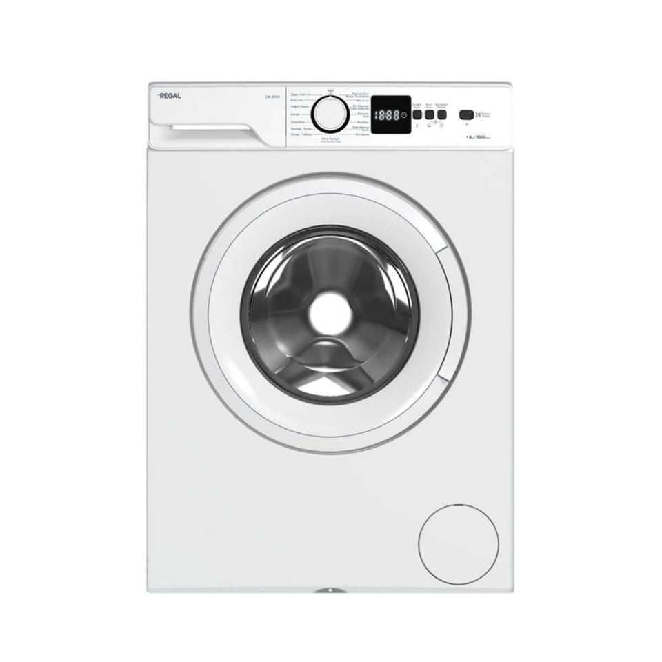 Regal 20350105 CMI 81101 Beyaz 8 Kg 1000 Devir A Enerji İnverter Çamaşır Makinesi