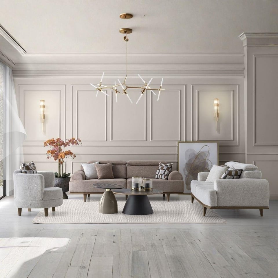 Koltuk Takımı Vize Mobilya Galata Koltuk Takımı 3+3+1