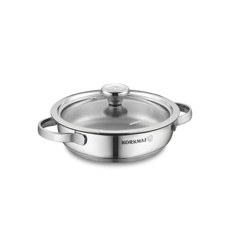 Bekleyen Urun Katalogu Korkmaz Züccaciye Korkmaz A1500 Minika Inox Omlet Ø14