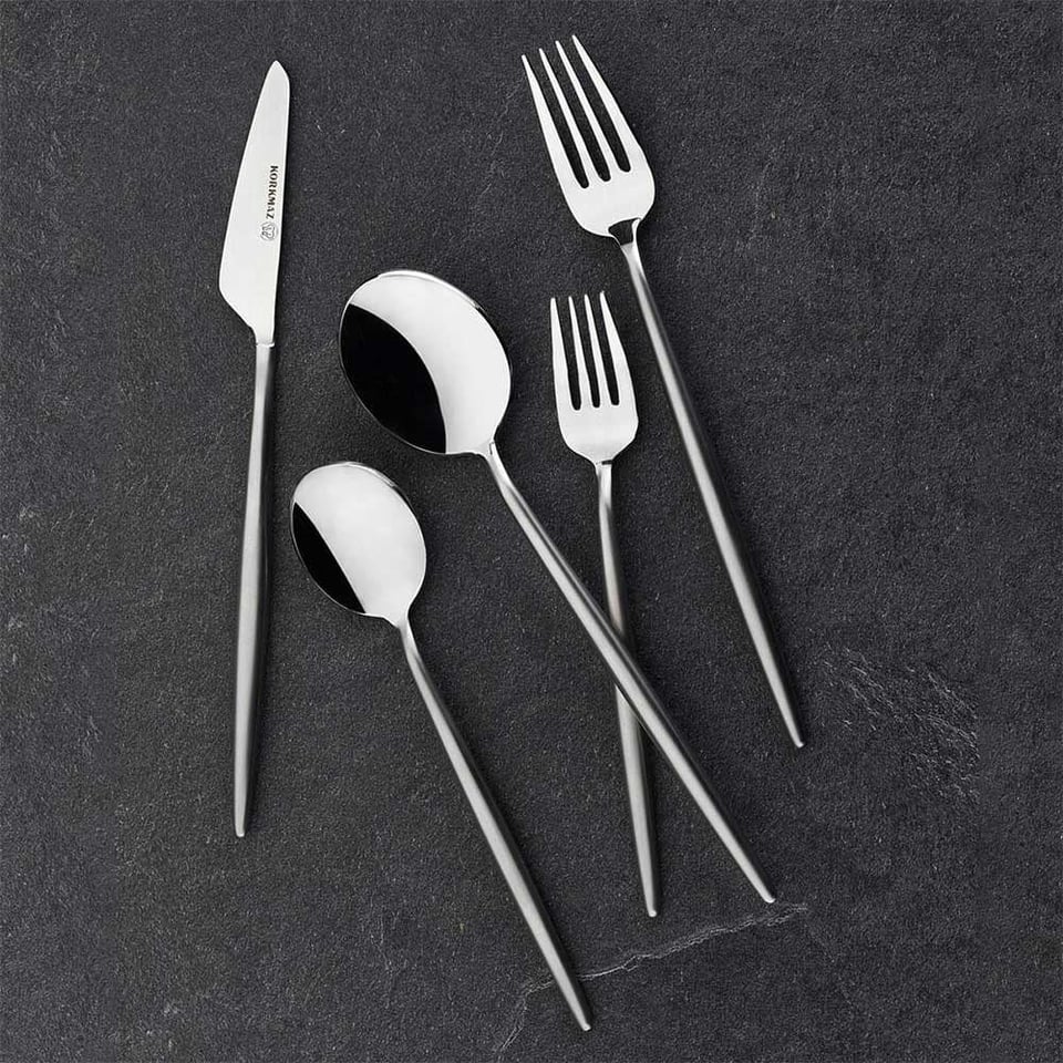 Korkmaz A2464 Amora 84 Parça Çatal Kaşık Bıçak Takımı