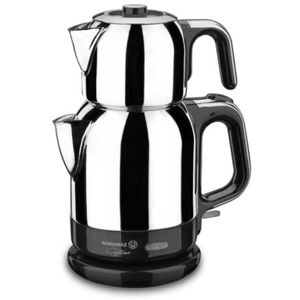 Korkmaz A331 Çaytema Elektrikli Çaydanlık İnox/Krom