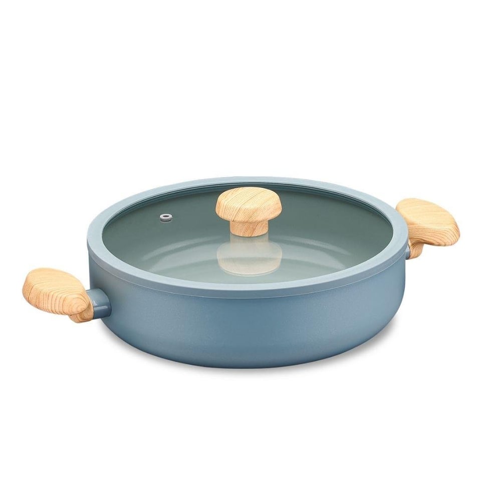 Bekleyen Urun Katalogu Korkmaz Züccaciye Korkmaz A3840 Mia Sera Kısa Tencere 30x8 Minta