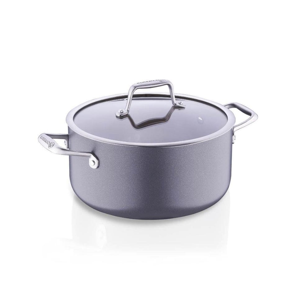 Yanmaz Yapışmaz Tencereler Korkmaz Züccaciye Korkmaz A3953 Boena 28x14,5 cm Seramik Kaplama Derin Tencere