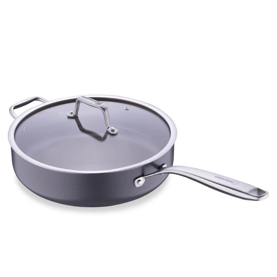 Bekleyen Urun Katalogu Korkmaz Züccaciye Korkmaz A3962 Boena Yardımcı Saplı Tava 28x7,5