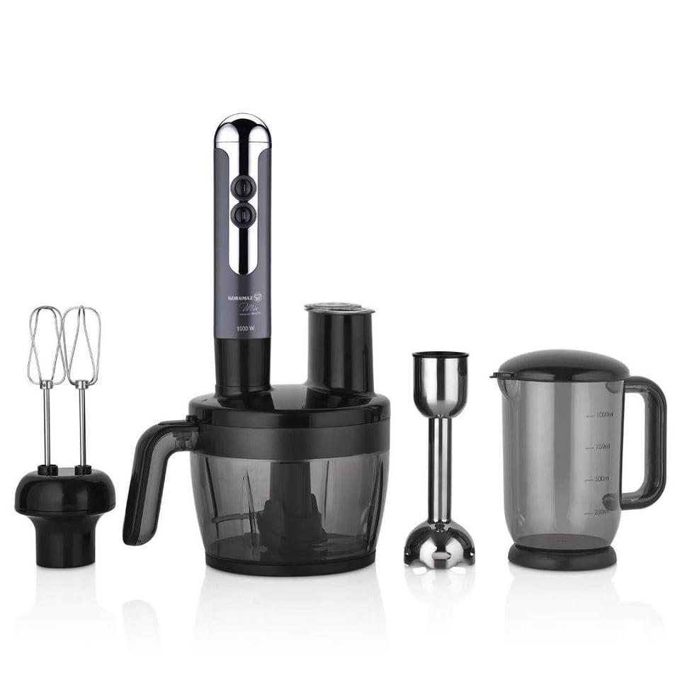 Bekleyen Urun Katalogu Korkmaz Küçük Ev Aletleri Korkmaz A457-07 Mia Multi Blender Set Cosmica/Krom