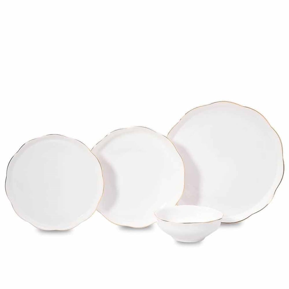 Korkmaz A8160 Manolya Coll. 60 P Yemek Takımı