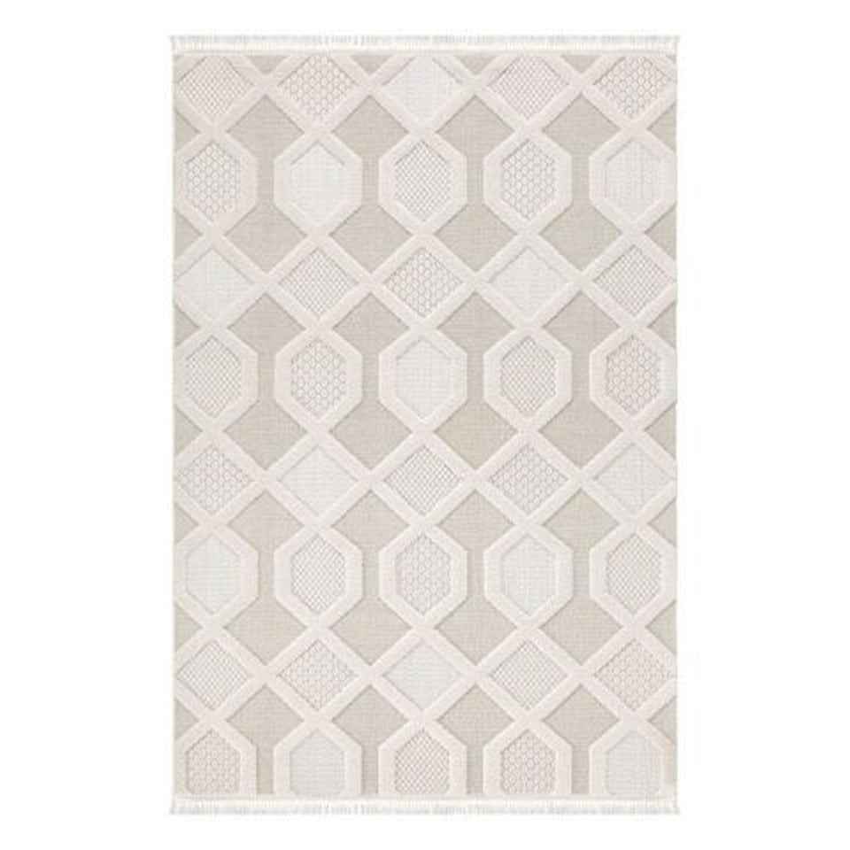Luxess Tasarım 1040 Bej 200*300 6 Saçaklı