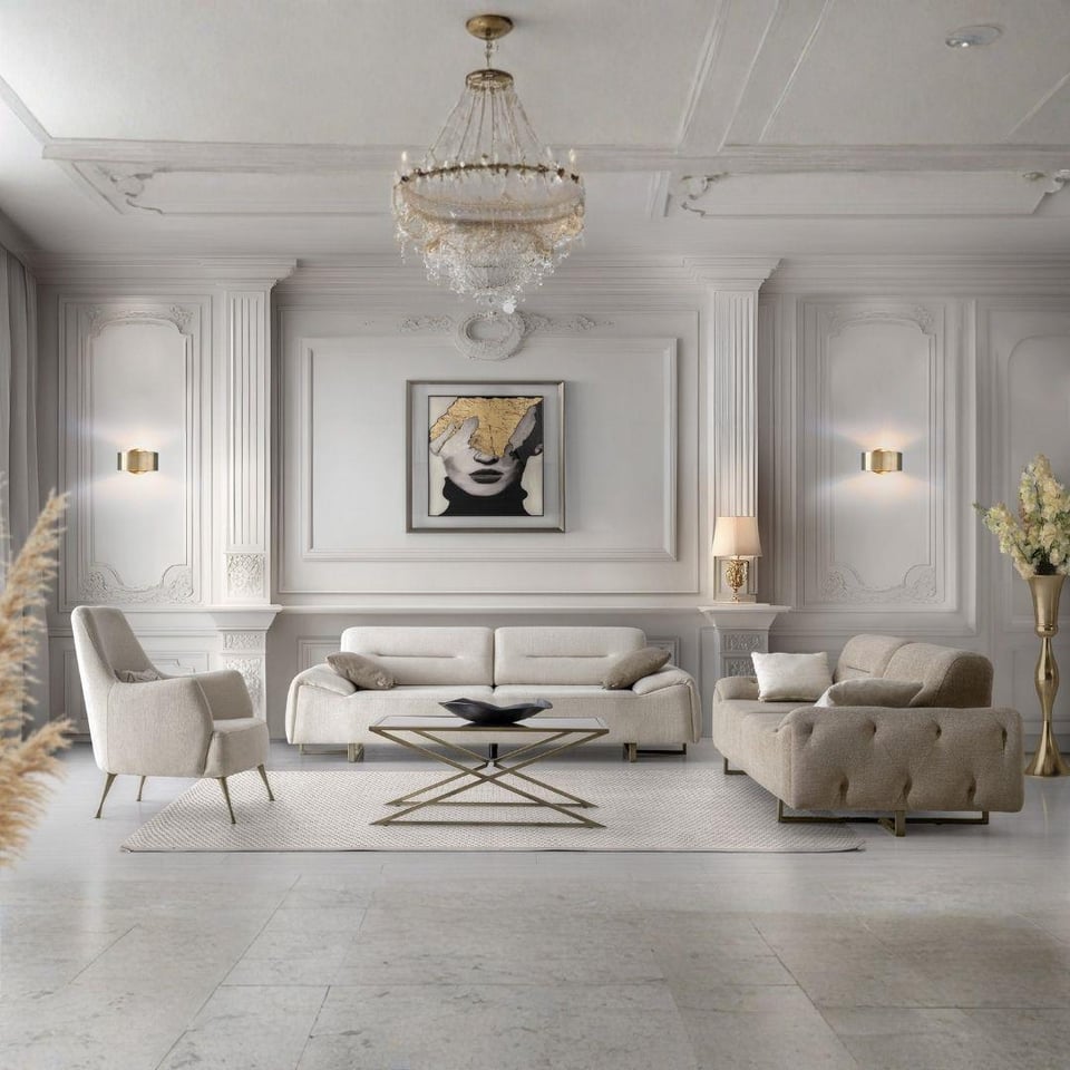 Koltuk Takımı Vize Mobilya Madrid Koltuk Takımı 3+3+1