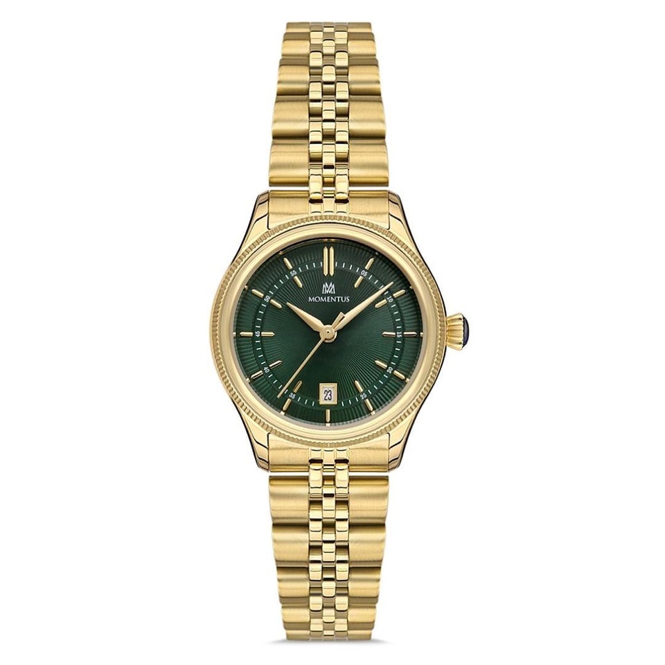 Kadın Saat Momentus Byn Momentus MM.CW139G-15SG Shiny Star Kadın Kol Saati 28 mm Şık Tasarım