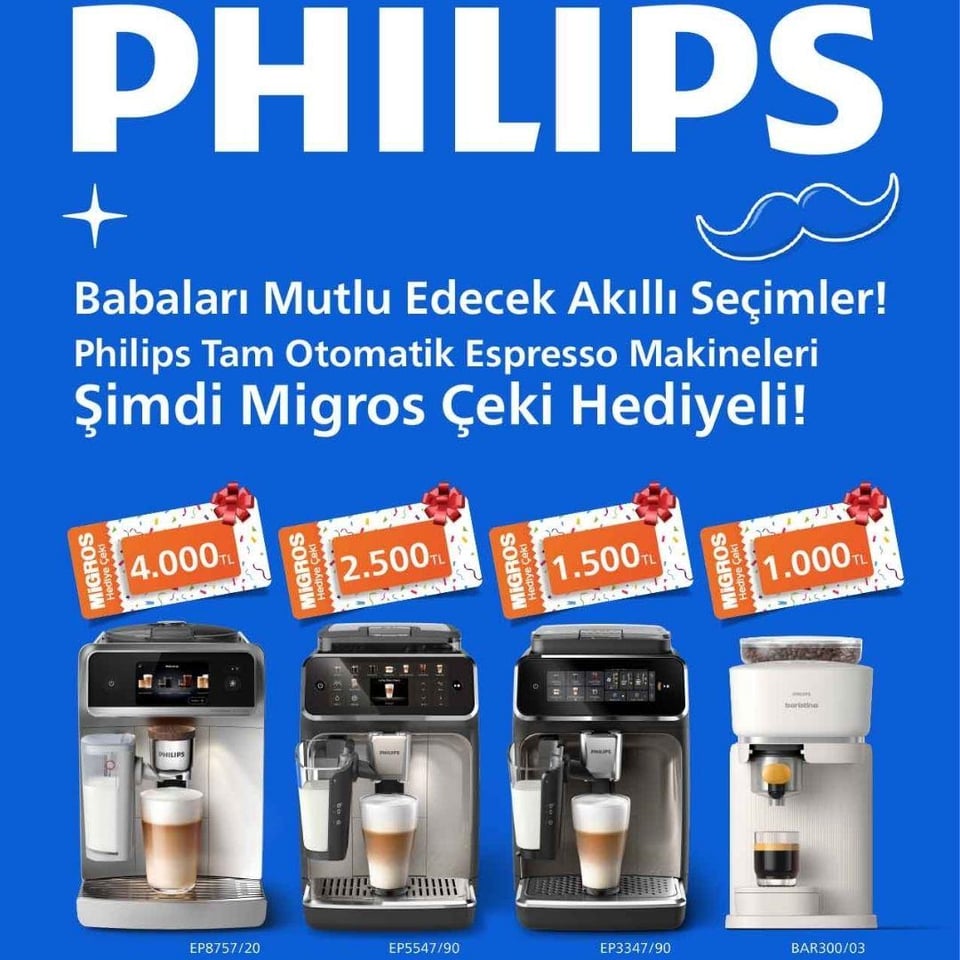 Kahve Makineleri Philips Philips 8000 Serisi LatteGo Pro EP8757/20 Tam Otomatik Espresso Makinesi