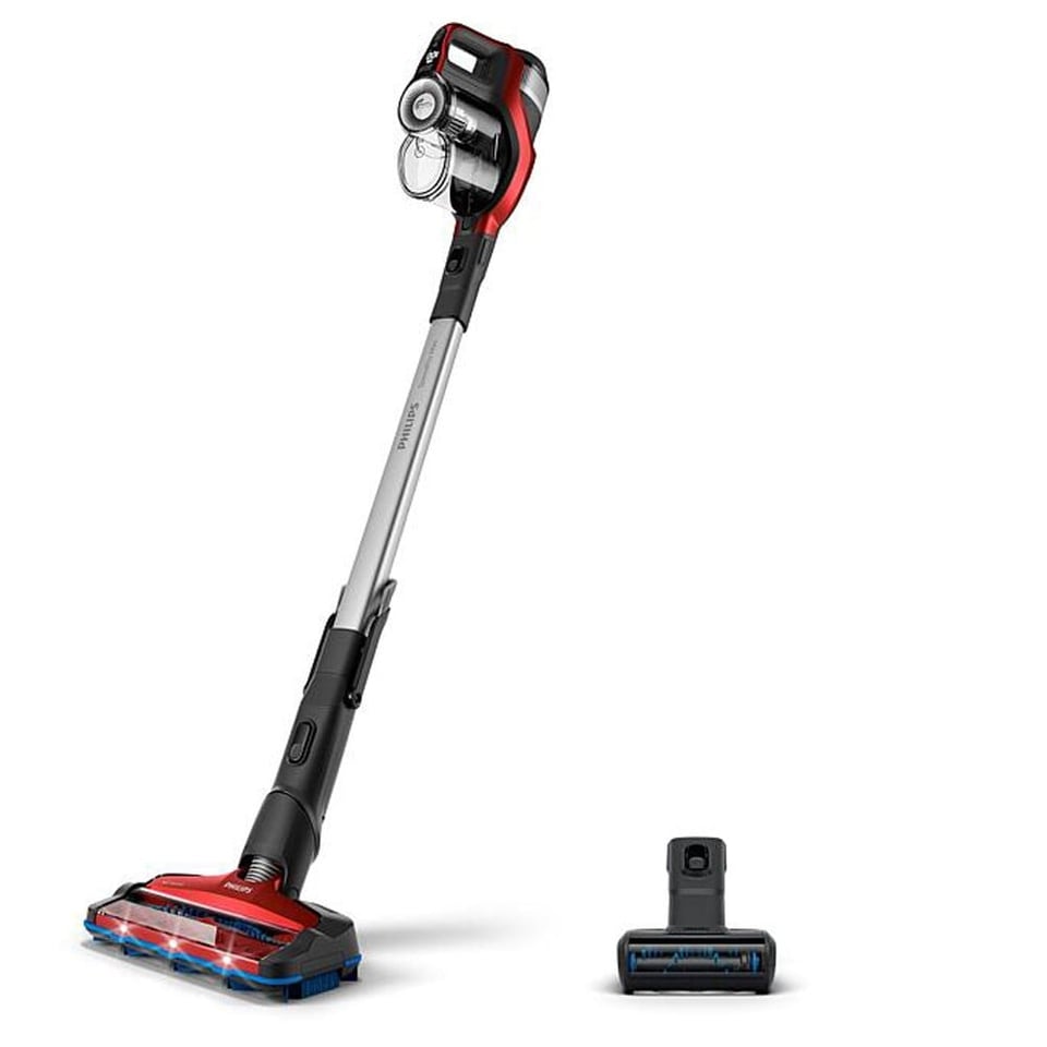 Philips XC7043/01 Şarjlı Dik Süpürge Kırmızı