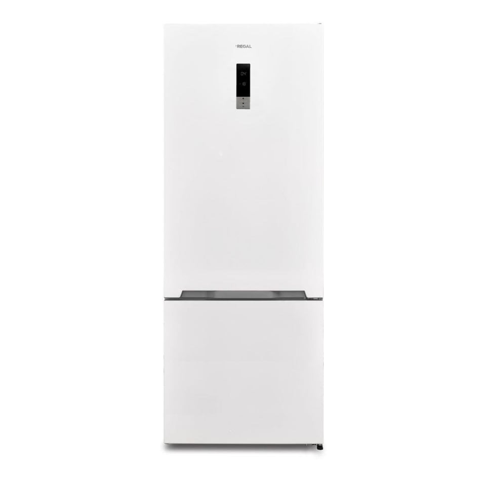 Bekleyen Urun Katalogu Regal Regal 20268169 NFK 52021 E Beyaz Alttan Donduruculu Dokunmatik Ekran No Frost Çift Kapılı 451 L 187*70*72 E Enerji  Buzdolabı