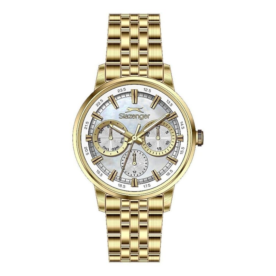 Saat Slazenger Slazenger SL.09.2454.4.10 Metal Kordon Altın Renk Kadın Kol Saati