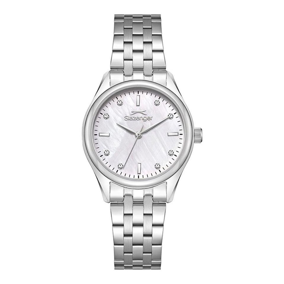 Kadın Saat Slazenger Slazenger SL.09.2528.3.01 Erkek Kol Saati – Metal Gümüş