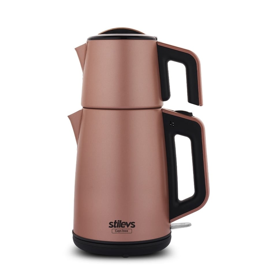 Stilevs SIH30622 Çays Inox Çelik Çay Makinesi Inox - Rose