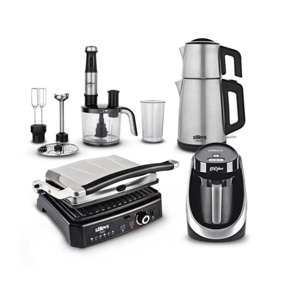 Stilevs STM80051 İnox Premıum Serisi 4 Lü Paket - İnox