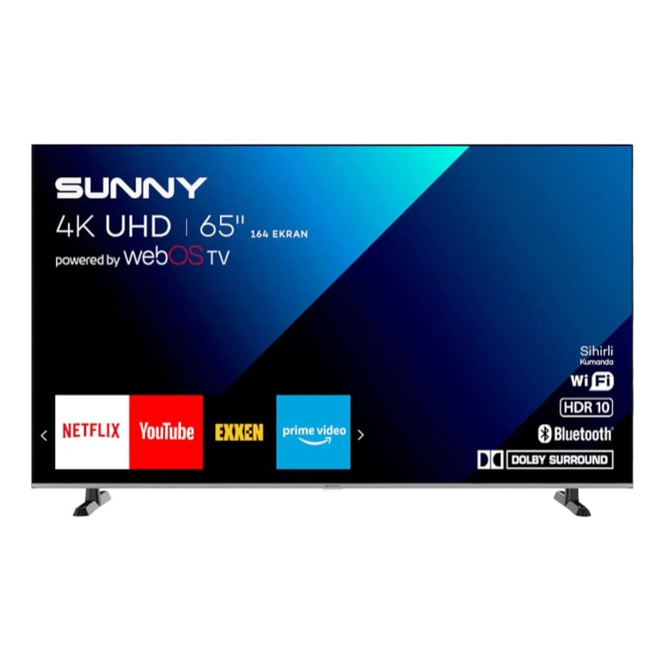 SUNNY 65’’ Frameless 4K webOS Smart TV SN65FLEDJ240