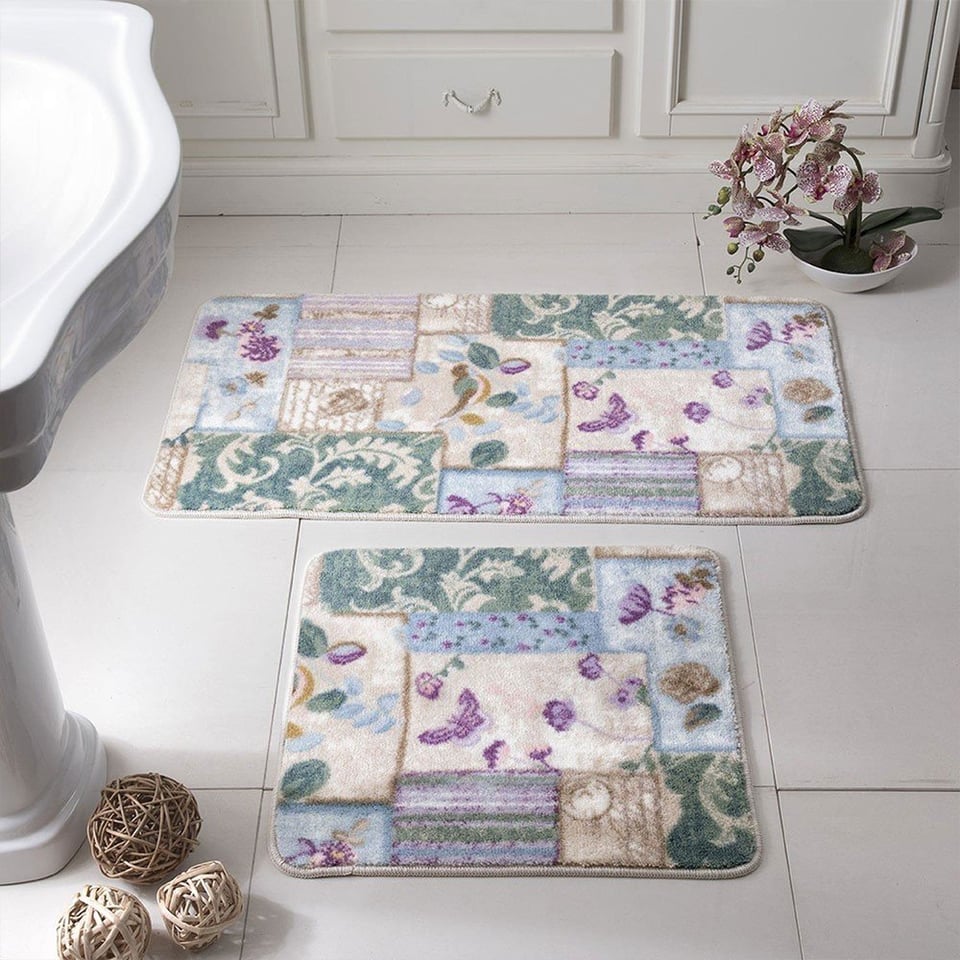 TAC BASKILI PATCHWORK 2'LI PASPAS SETI 1759 / 1500185816