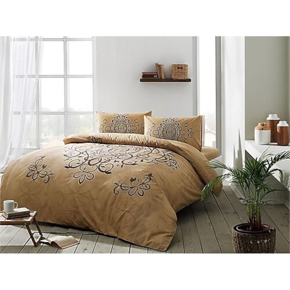 Taç Blanda Gold Tek Kişilik Ranforce Nevresim Takımı