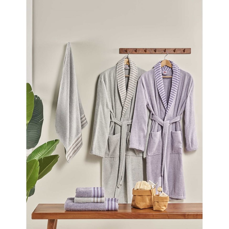 TAÇ PURE COTTON AILE SETI ALBA LAVANTA GRI 4380 / 1500187784001