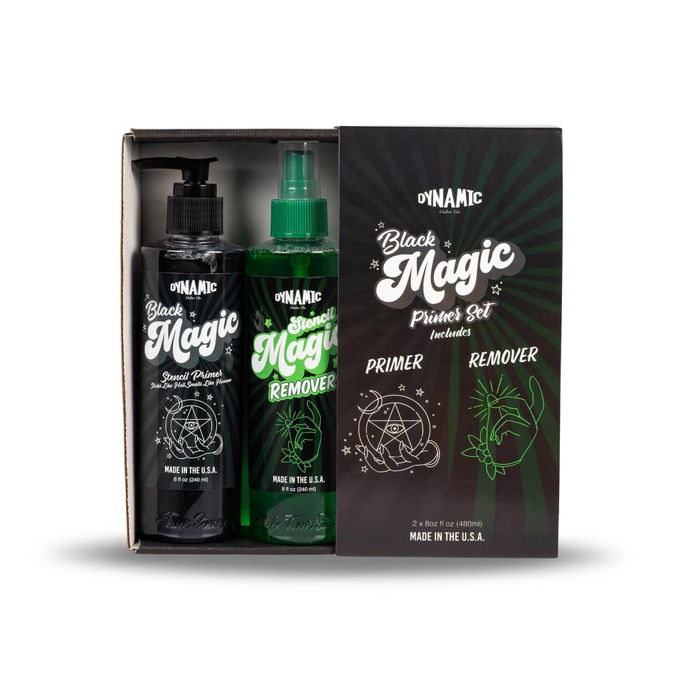 Dynamic Black Magic Stencil Set