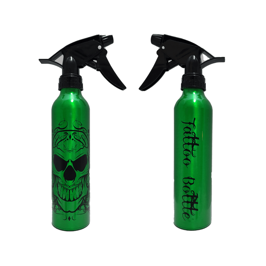 Alüminyum Spray Temizleme Şişesi 350ml Yeşil