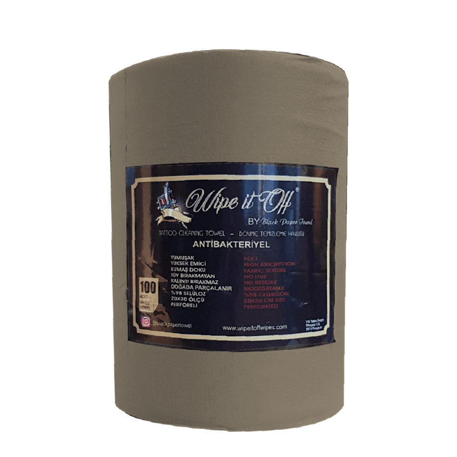 Antibakteriyel Rulo Peçete 100'lü - Kahve