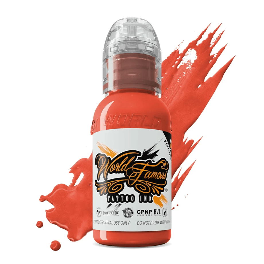 Bora Bora Peach - World Famous Ink Dövme Boyası - 1oz/30ml