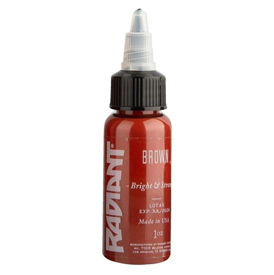 Brown - Radiant Tattoo Dövme Boyası - 1oz/30ml