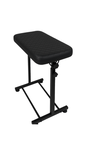 Büyük Kol Dayama Sehpası Siyah Metal