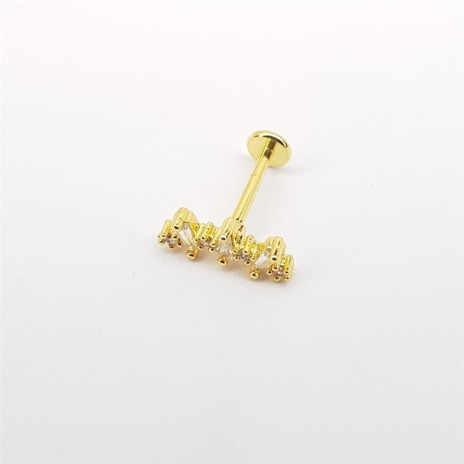 Cerrahi Çelik Tip-18 Tragus Piercing (8mm)