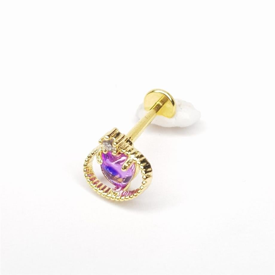Cerrahi Çelik Tip-56 Tragus Piercing (8mm)