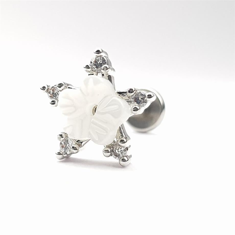 Cerrahi Çelik Tip-86 Tragus Piercing (8mm)