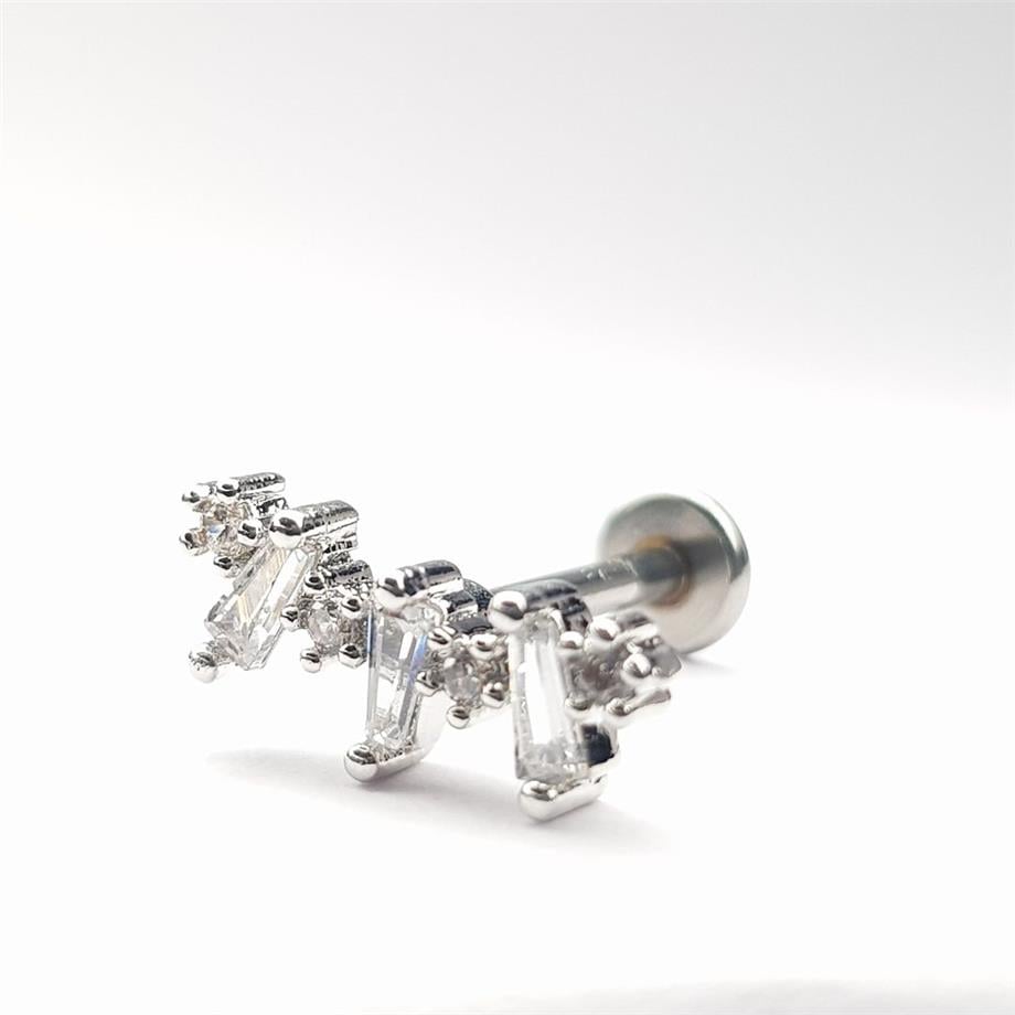 Cerrahi Çelik Tip-87 Tragus Piercing (8mm)